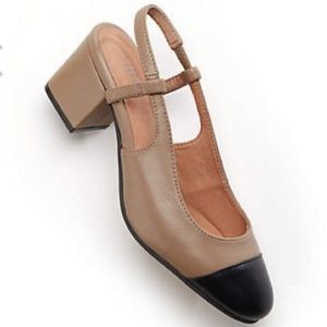 J Jill Slingback block heel pump Size 11